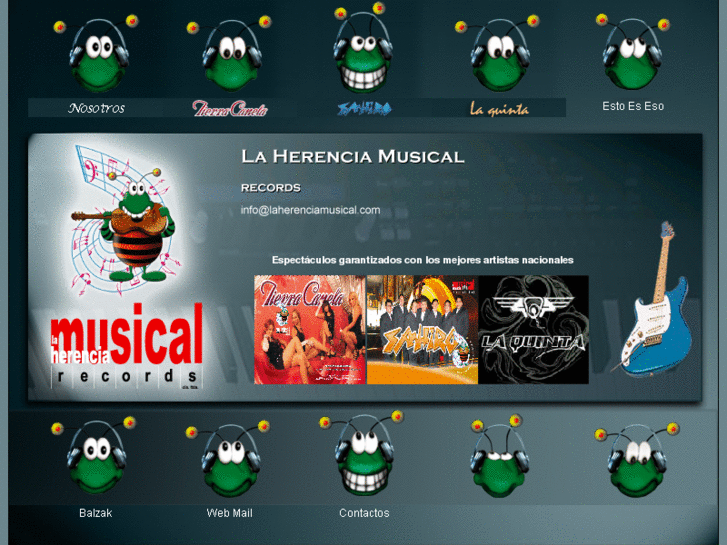 www.laherenciamusical.com