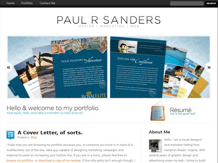 www.paulryansanders.com