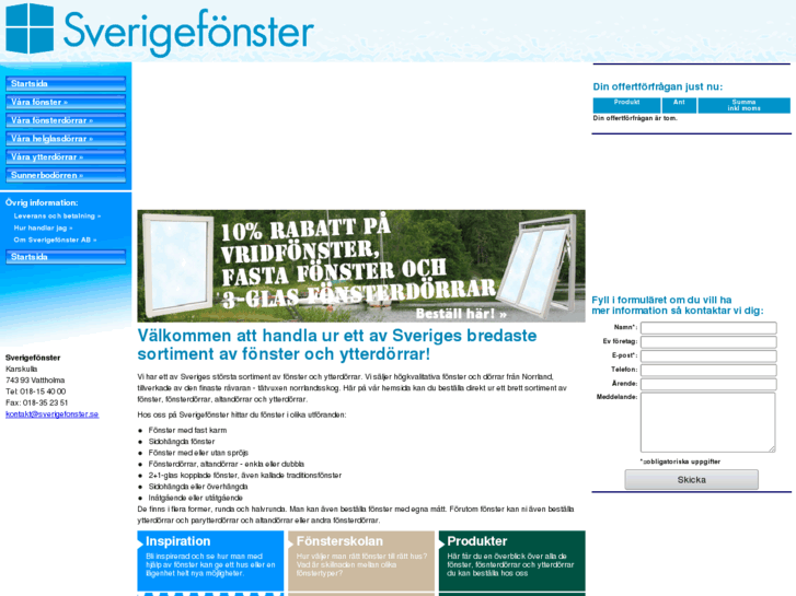 www.sverigefonster.se