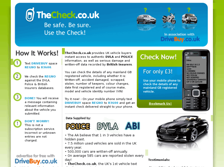 www.thecheck.co.uk