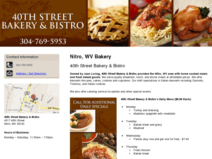 www.40thstreetbakeryandbistro.com