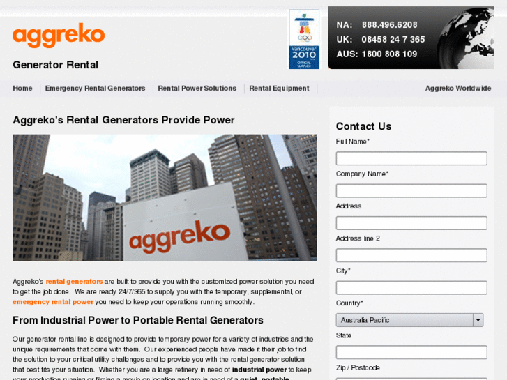 www.aggreko-rental-generators.com