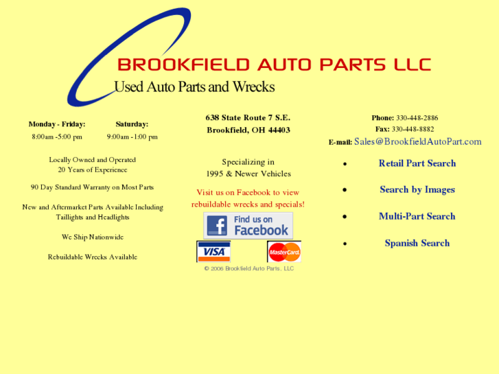 www.brookfieldautopart.com