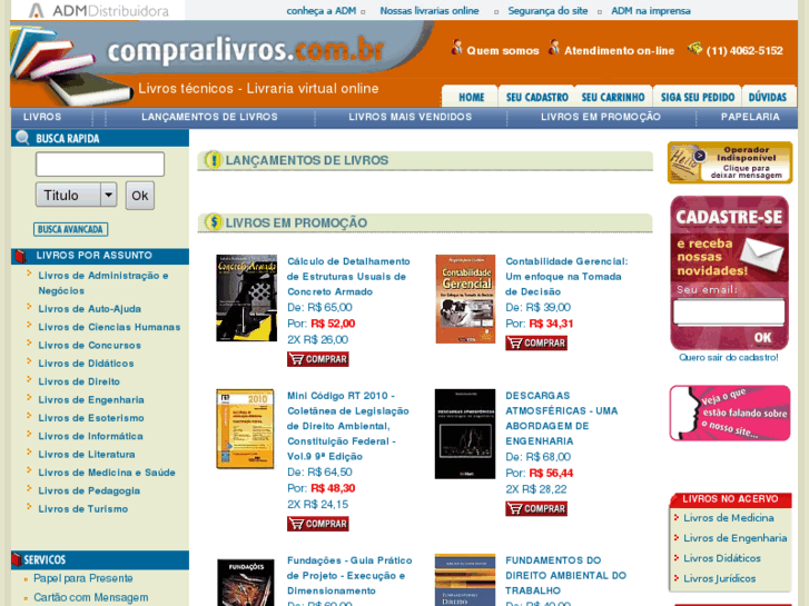 www.comprarlivros.com.br