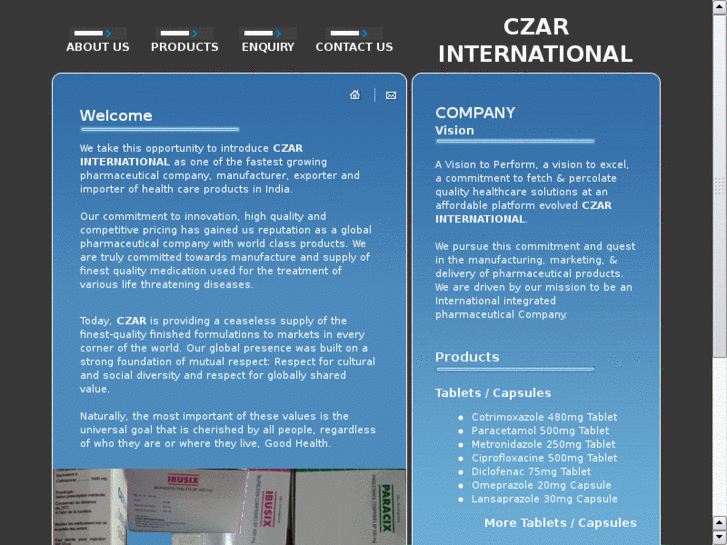 www.czarinternational.com