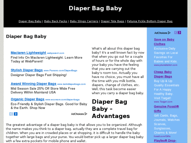 www.diaperbagbaby.net