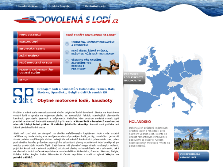 www.dovolenaslodi.cz