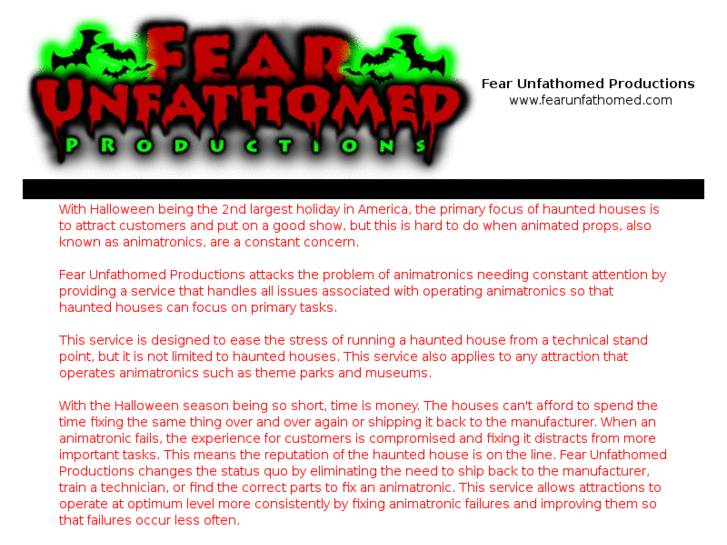 www.fearunfathomed.com