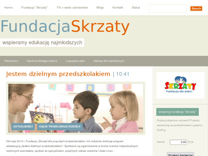 www.fundacjaskrzaty.pl