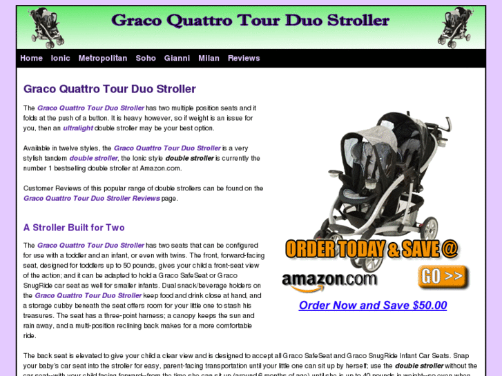 www.gracoquattrotourduostroller.info