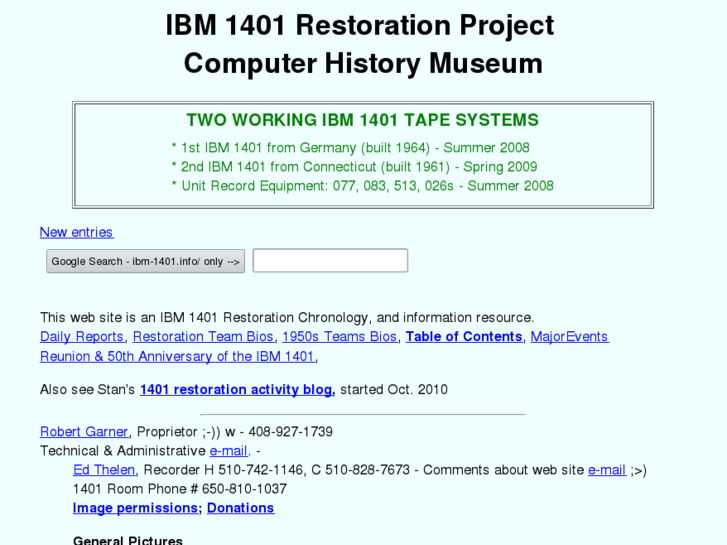 www.ibm-1401.info