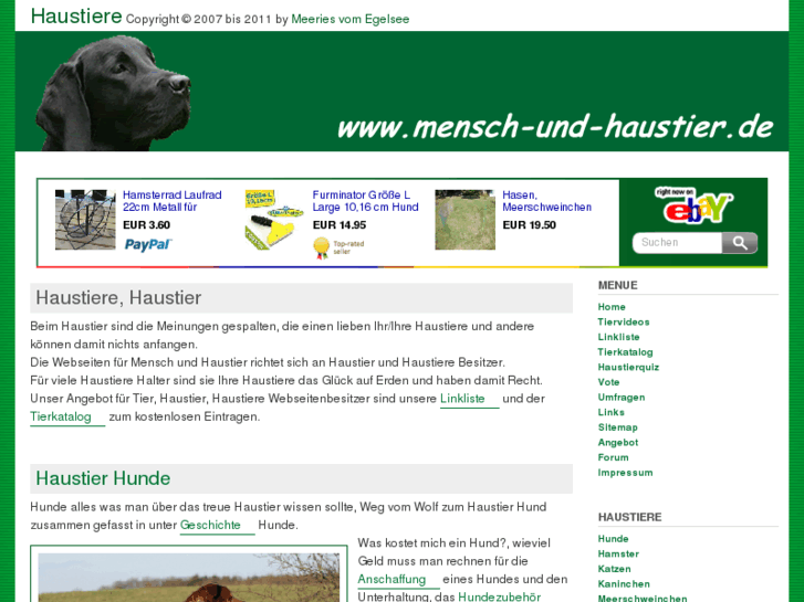 www.mensch-und-haustier.de