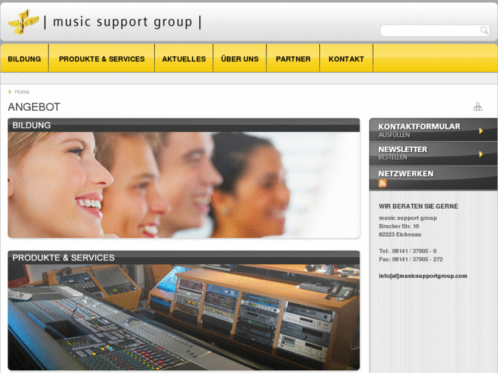 www.musicsupportgroup.com