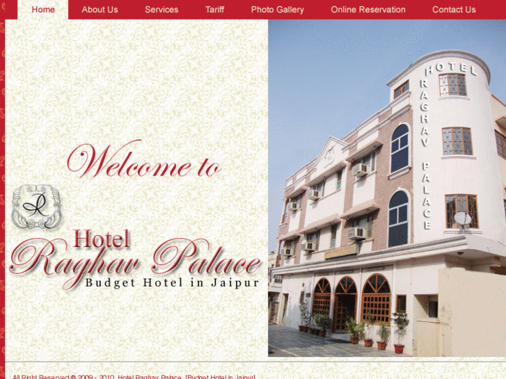 www.raghavpalace.com