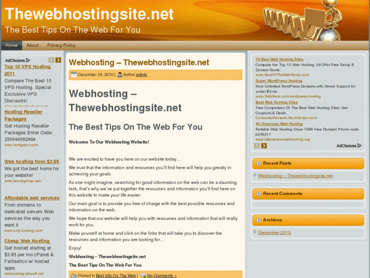 www.thewebhostingsite.net