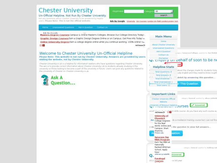 www.chester-university.co.uk