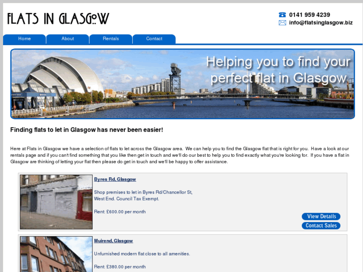 www.flatsinglasgow.biz