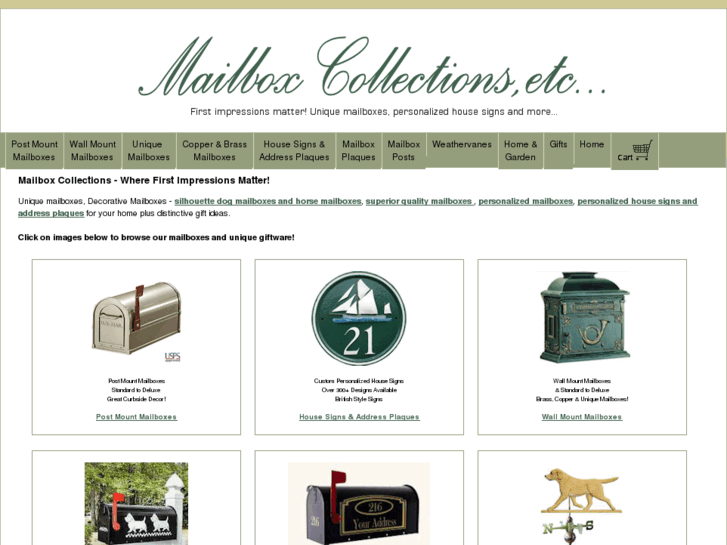 www.mailboxcollectionsetc.com