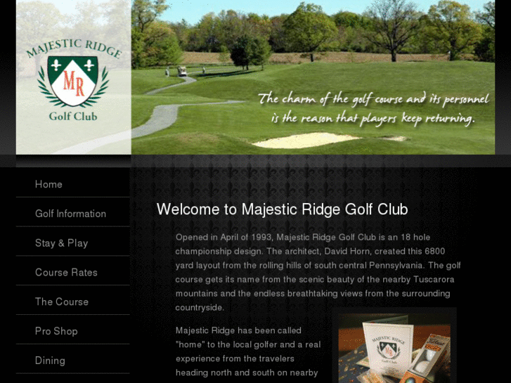 www.majesticridgegolfclub.com