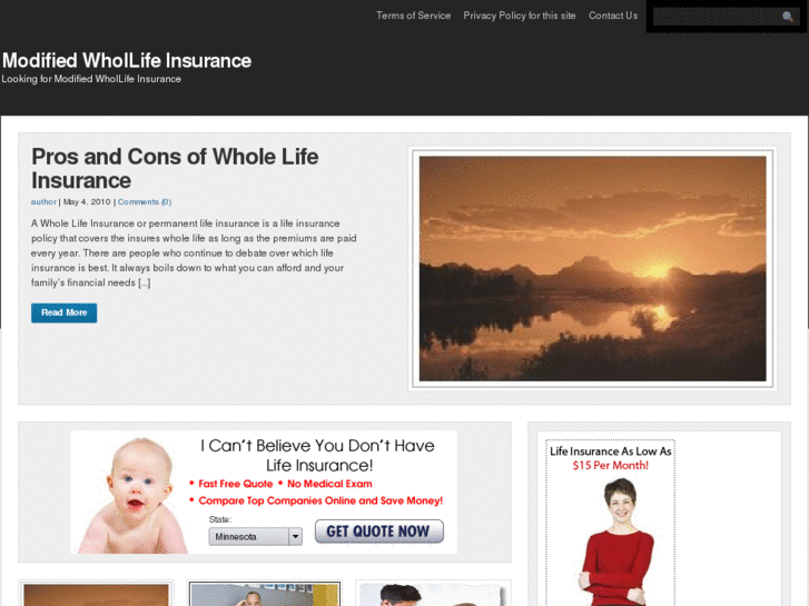 www.modifiedwholelifeinsurance.org