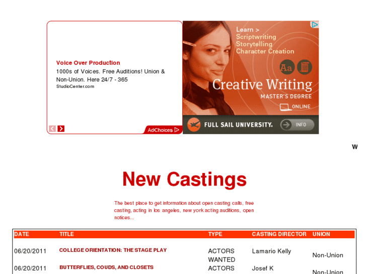 www.newcastings.com