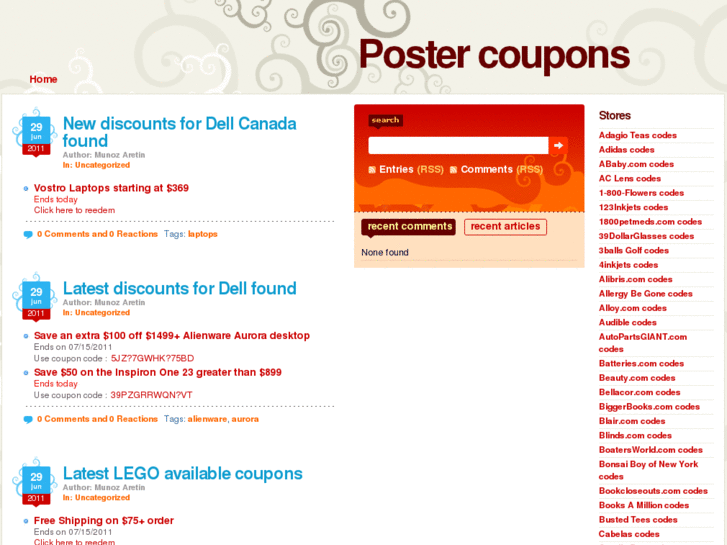 www.poster-coupons.com