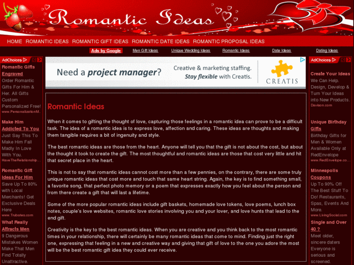 www.romanticideas.info