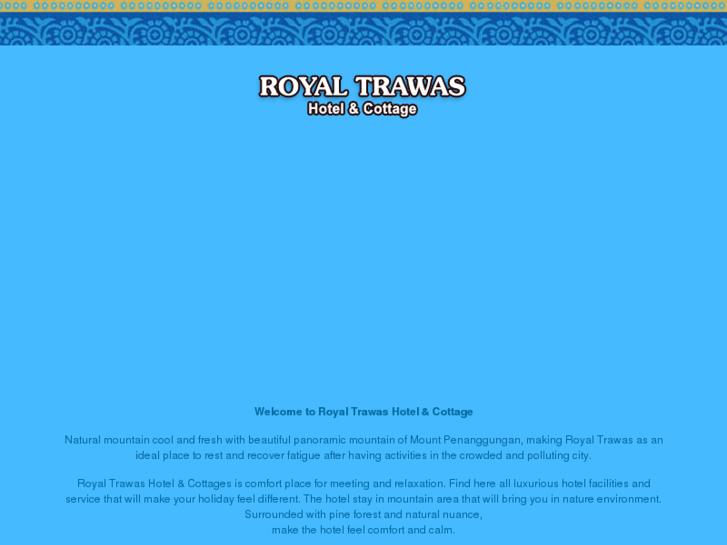 www.royaltrawashotel.com