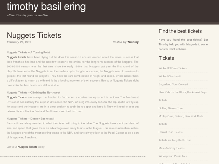 www.timothybasilering.com