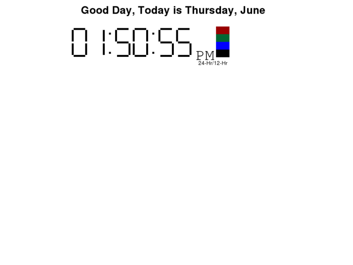 www.todayclock.com