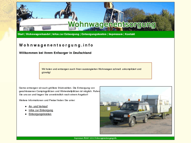www.wohnwagenentsorgung.info
