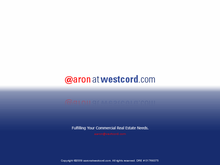 www.aaronatwestcord.com