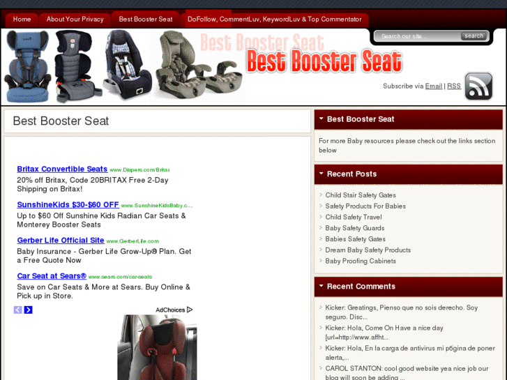 www.bestboosterseat.net