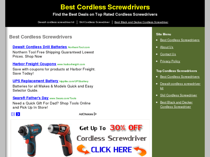 www.bestcordlessscrewdrivers.com