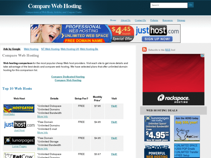 www.comparewebhosting4u.com