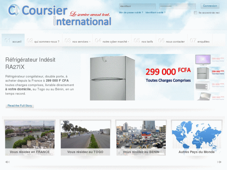 www.coursierinternational.com