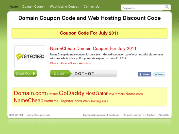 www.domaincoupon.info