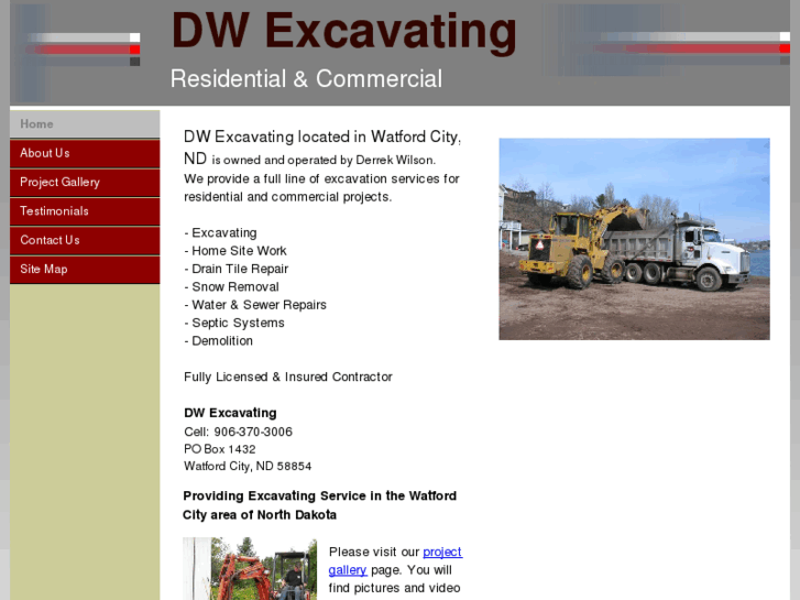 www.dw-excavating.com