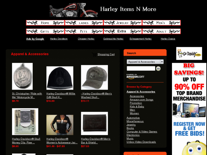 www.harleyitemsnmore.com