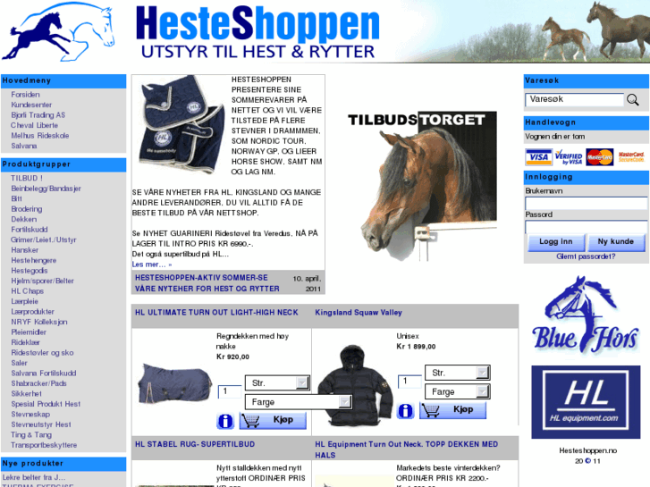 www.hesteshoppen.no