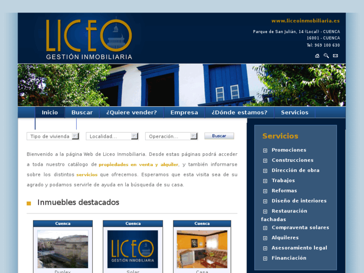 www.liceoinmobiliaria.es