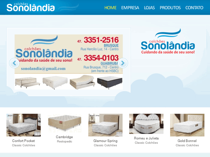 www.sonolandiacolchoes.com.br