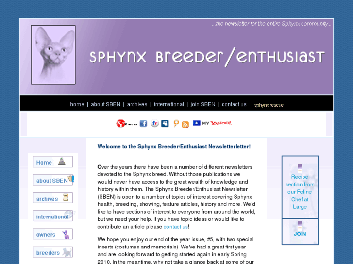 www.sphynxnewsletter.com