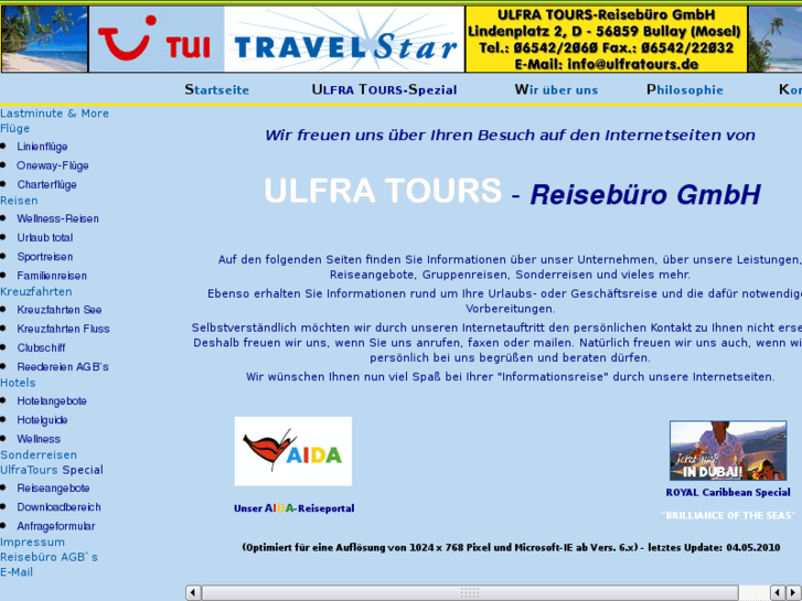 www.ulfratours.com