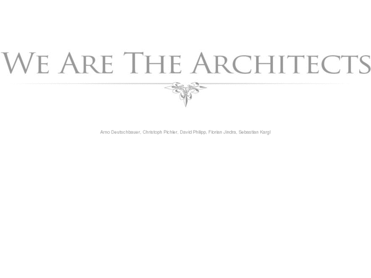 www.wearethearchitects.com