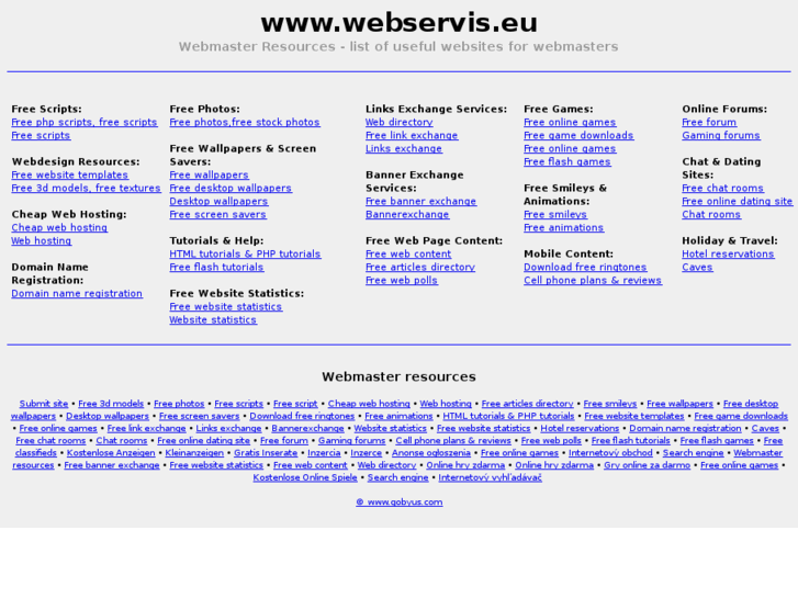 www.webservis.eu