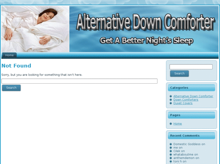 www.alternativedowncomforter.com