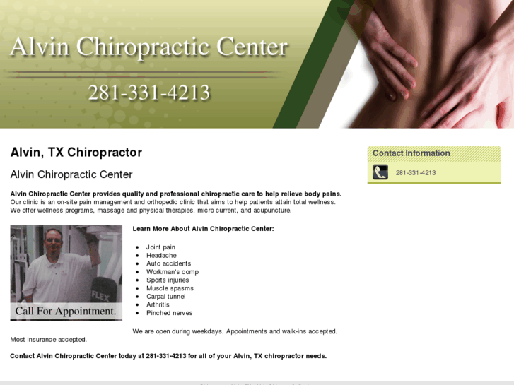 www.alvinchiropractic.net