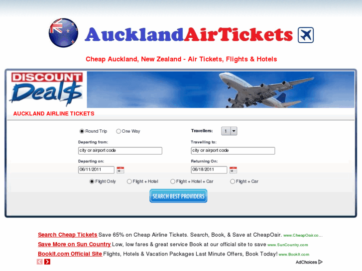 www.aucklandairtickets.com