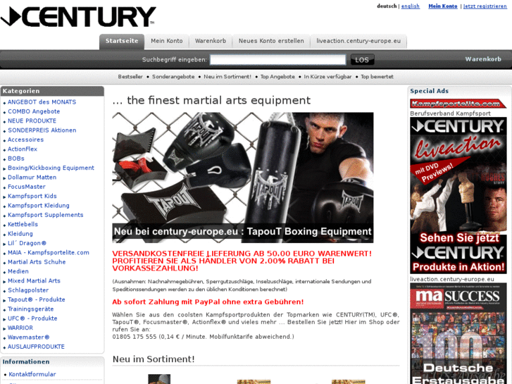 www.century-kampfsport.com